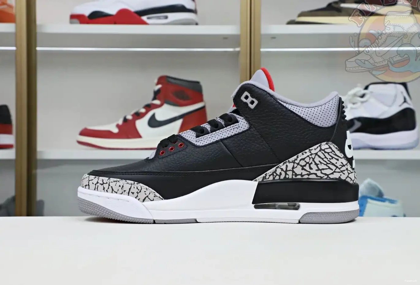 retro Jordan Jordan 2018（854262-001）  blackcement Air 3 0520